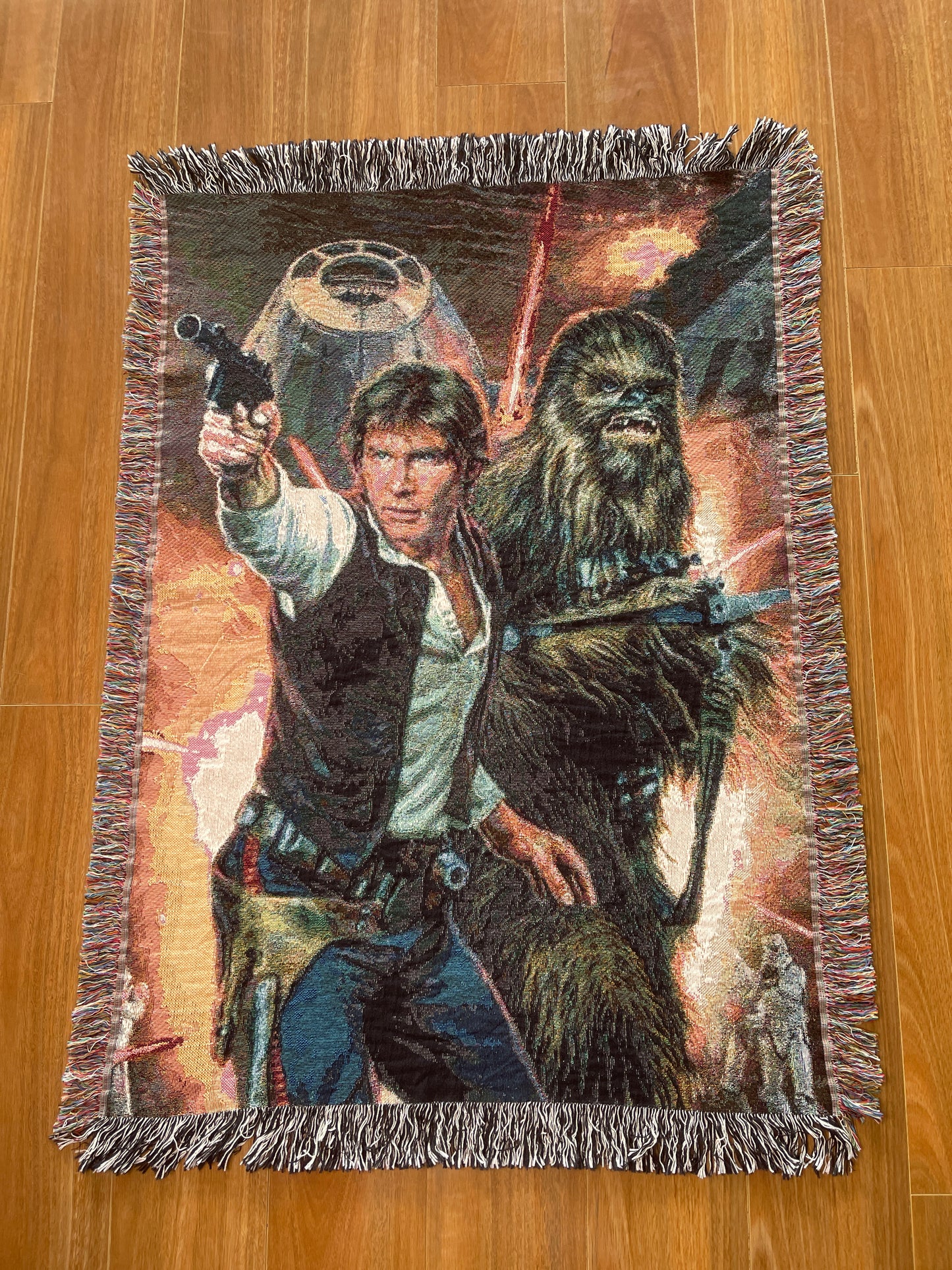 Hand Woven Star Wars Blanket