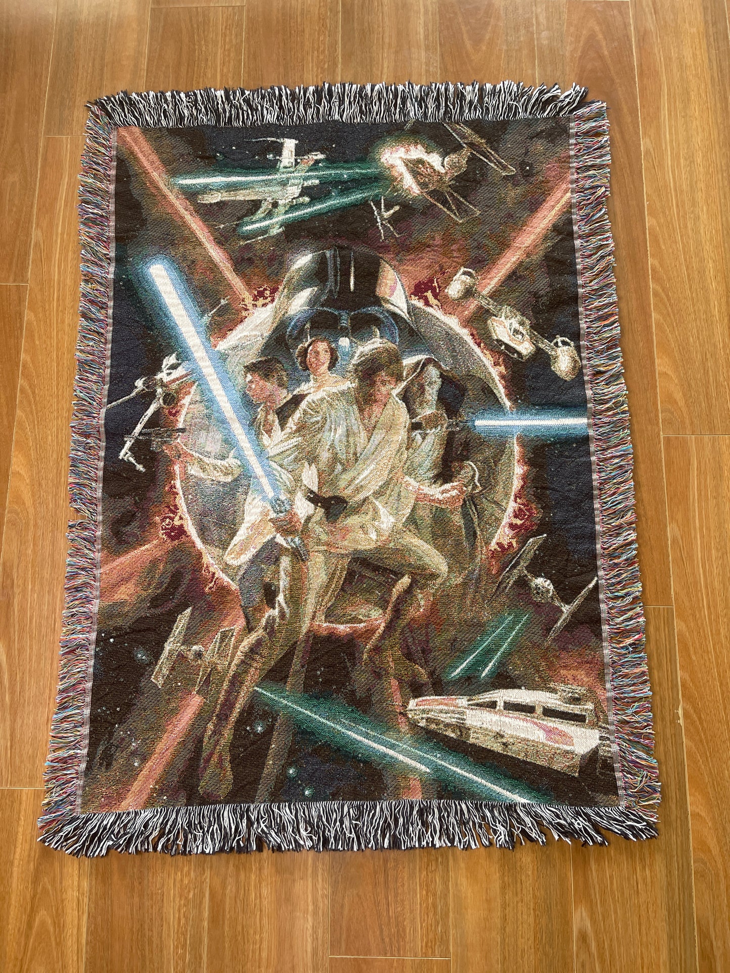 Hand Woven Star Wars Blanket