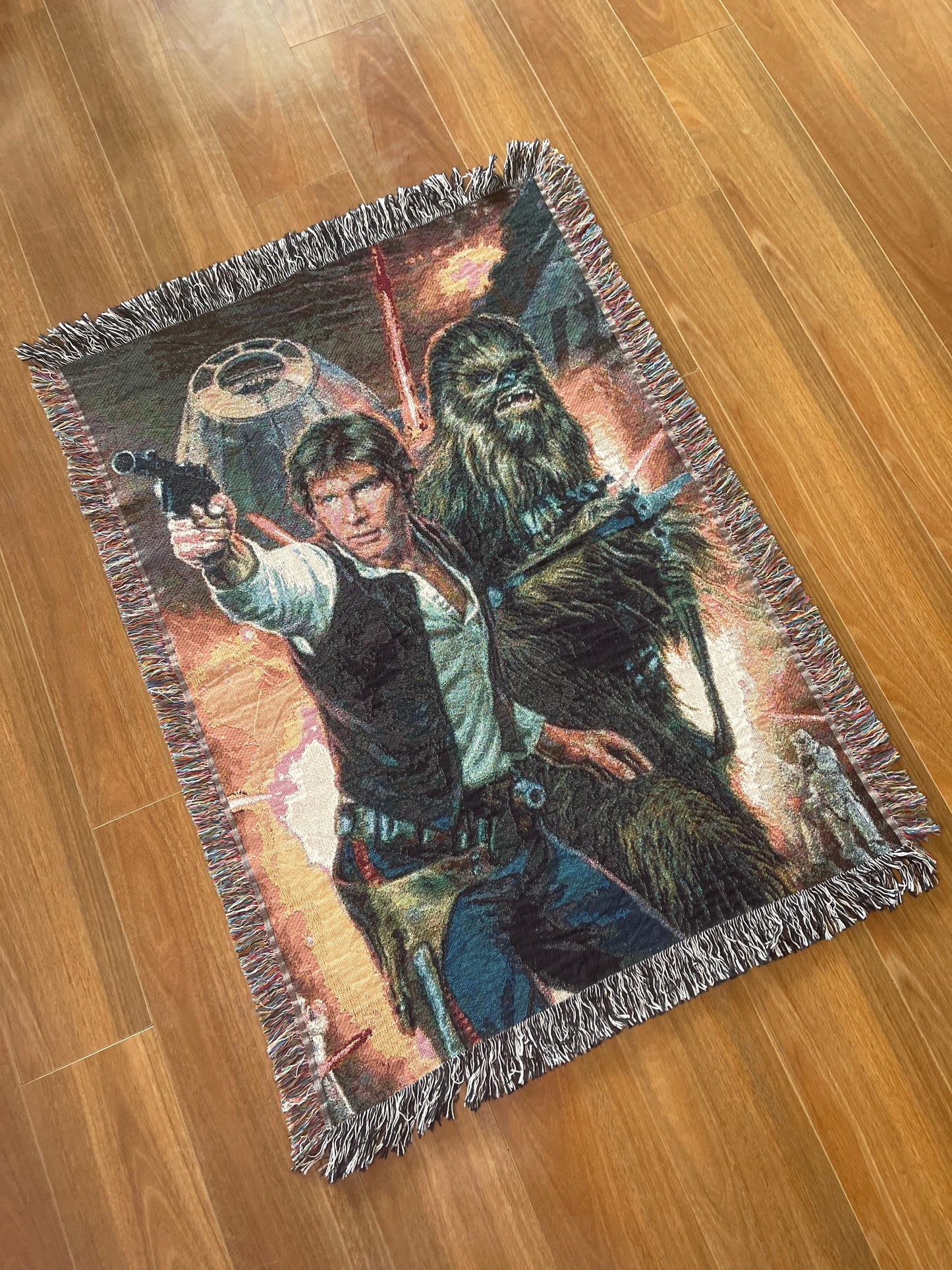 Hand Woven Star Wars Blanket